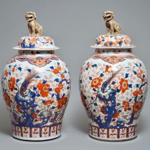 antiek picart De verloren schoonheid van Japans Imari-porselein Imari vasen
