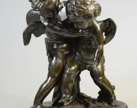 bronzen beelden Moreau