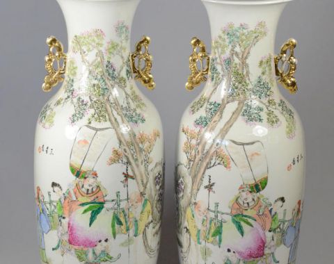 verkoop aziatische kunt chinese vasen antiek picart